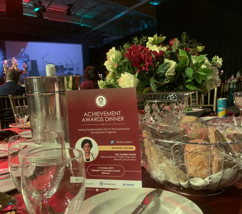 Vuhosi Consulting Group Attending the BMF Achievement Awards Gala Dinner 20191